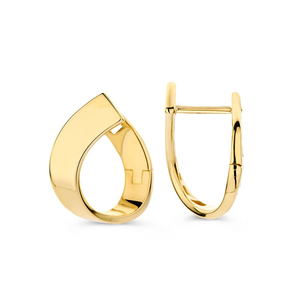 Aros oro amarillo