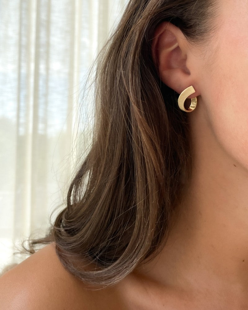 aros oro amarillo