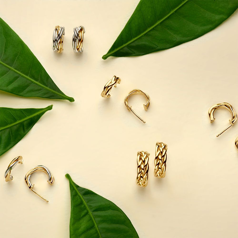 Geelgouden Oorstekers 14K 10mm – Subtiele Luxe