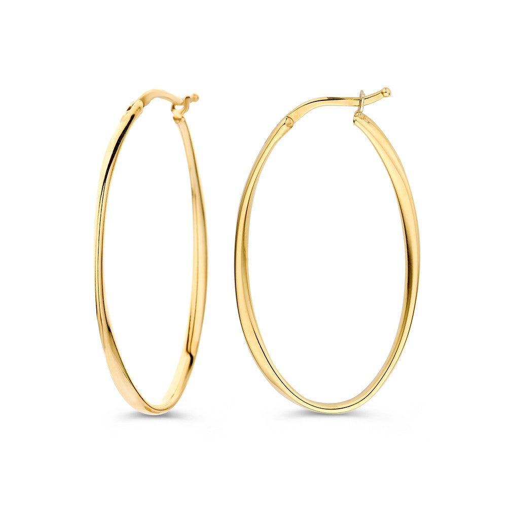 Pendientes de botón oro amarillo