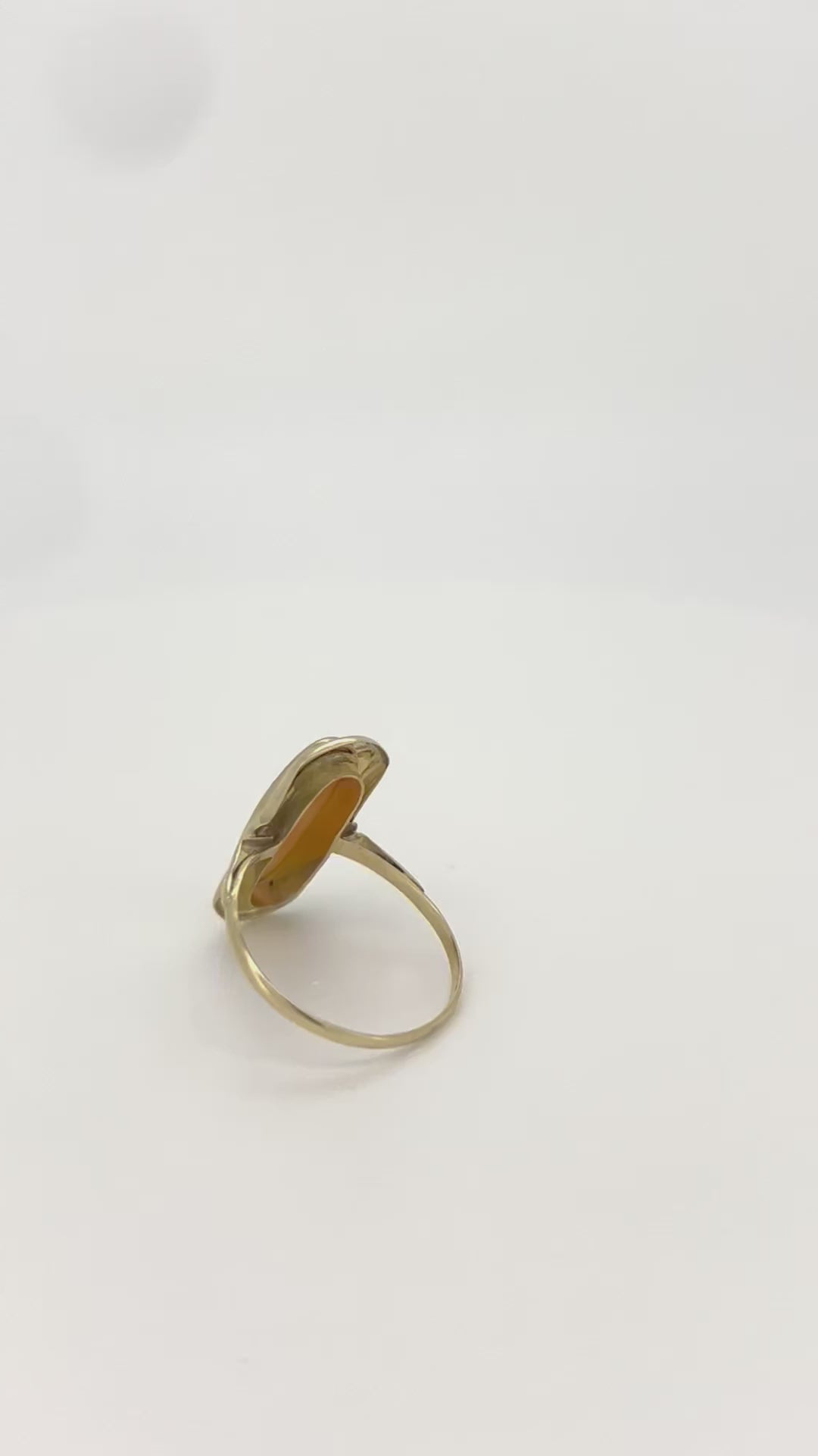 anillo vintage de oro 14k 1.9gr