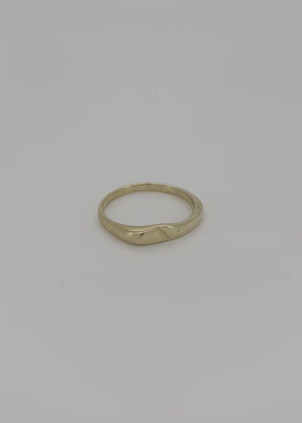 anillo vintage de oro 14k GG 3.4gr