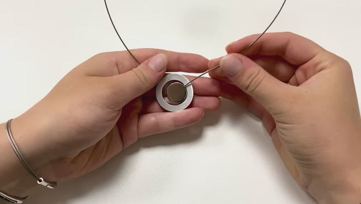 Collier Rondje in een ring C12
