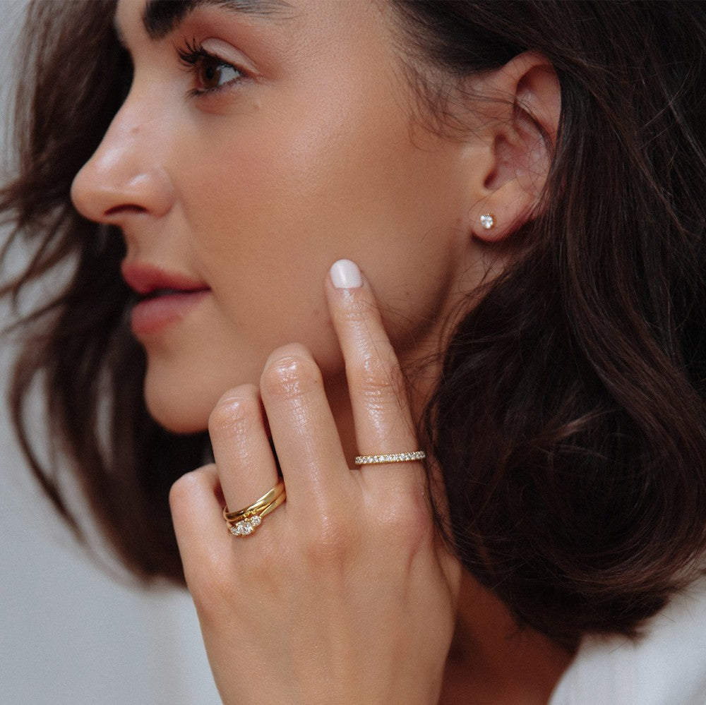 Anillo Alix 0,50 crt. oro amarillo