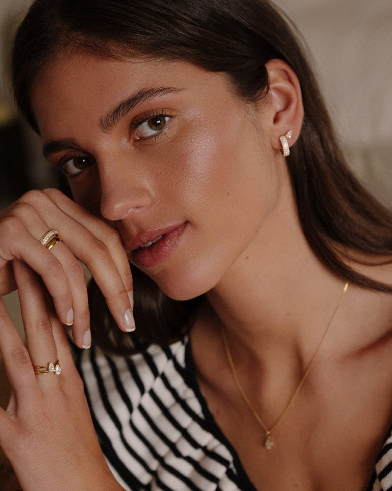 Anillo Ava 0,50 crt. oro amarillo