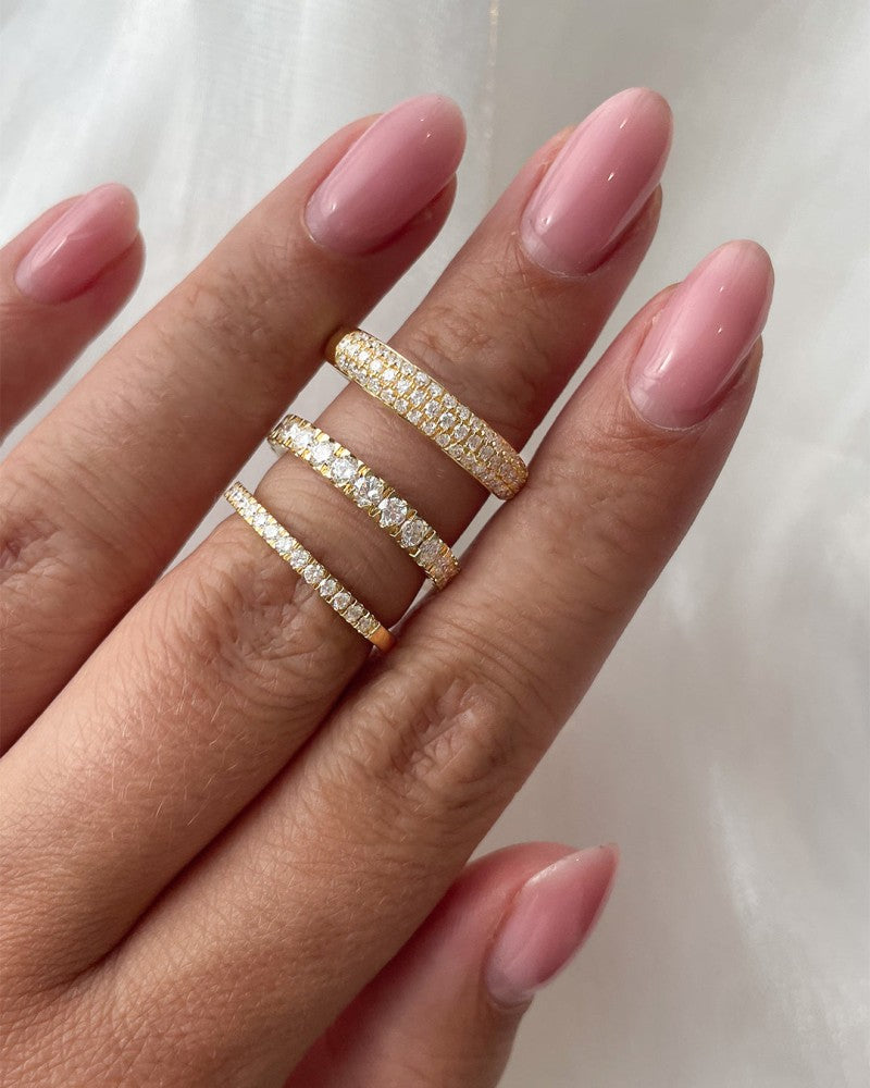 Anillo Emilie 0,52 crt. oro amarillo