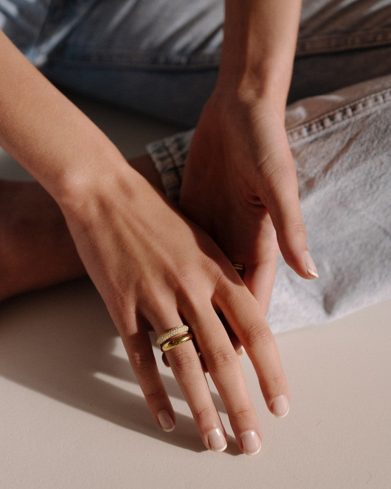 Anillo Emilie 0,52 crt. oro amarillo