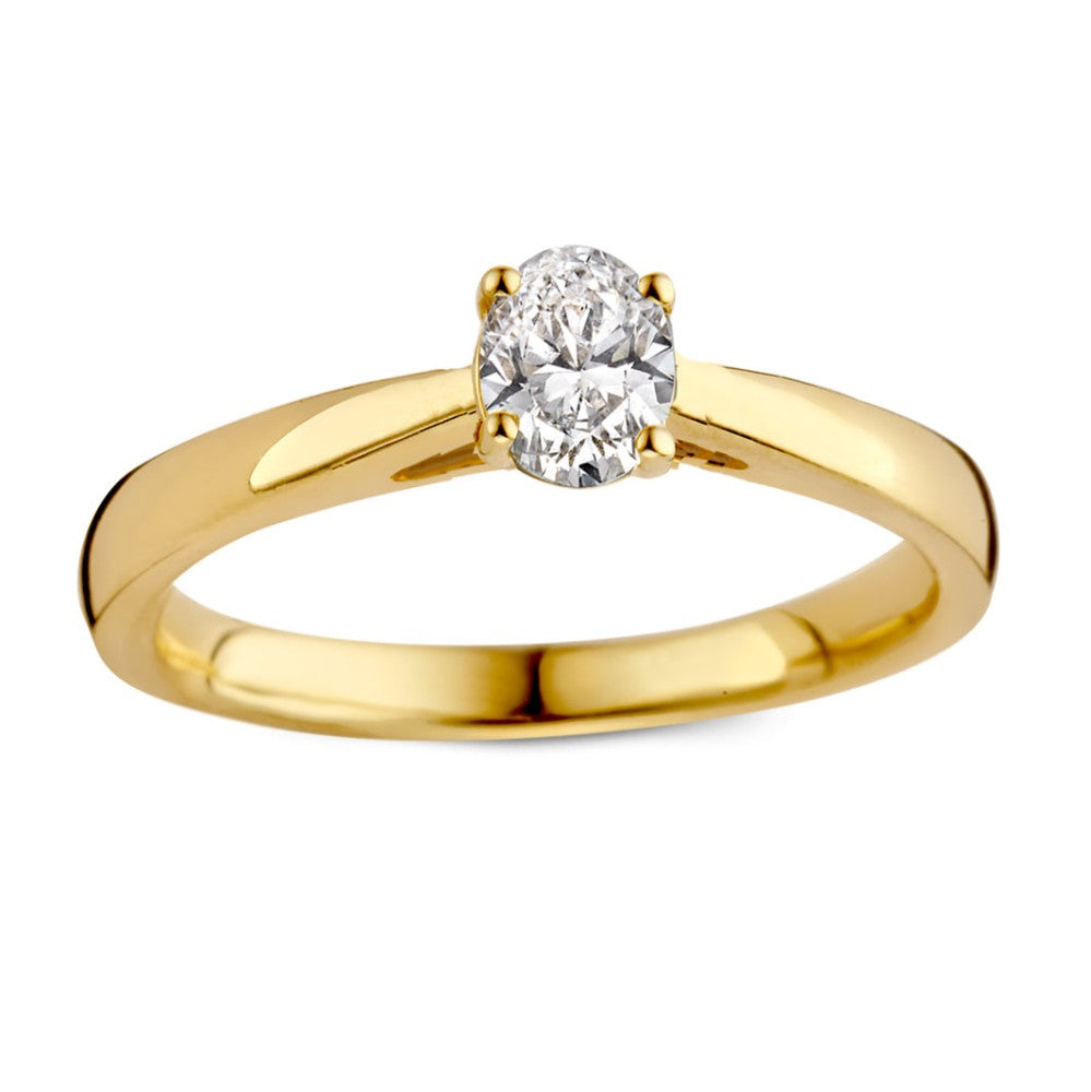 Ring Franky 0,30 crt. geelgoud
