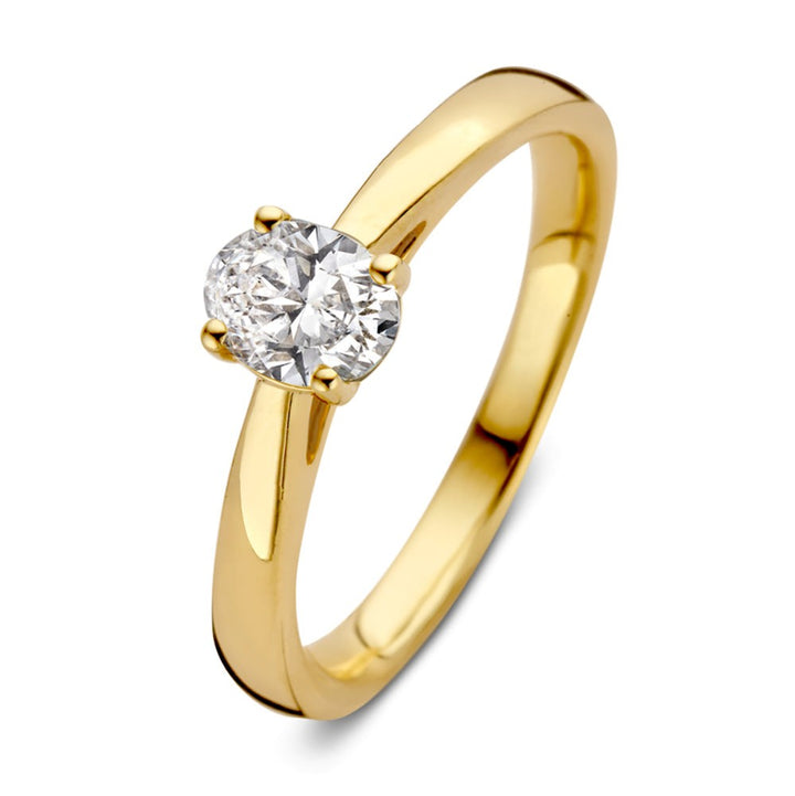 Ring Franky 0,50 crt. geelgoud