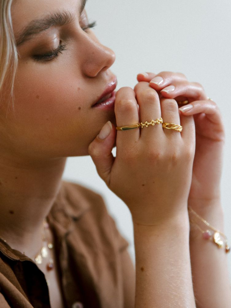 Anillo oro amarillo