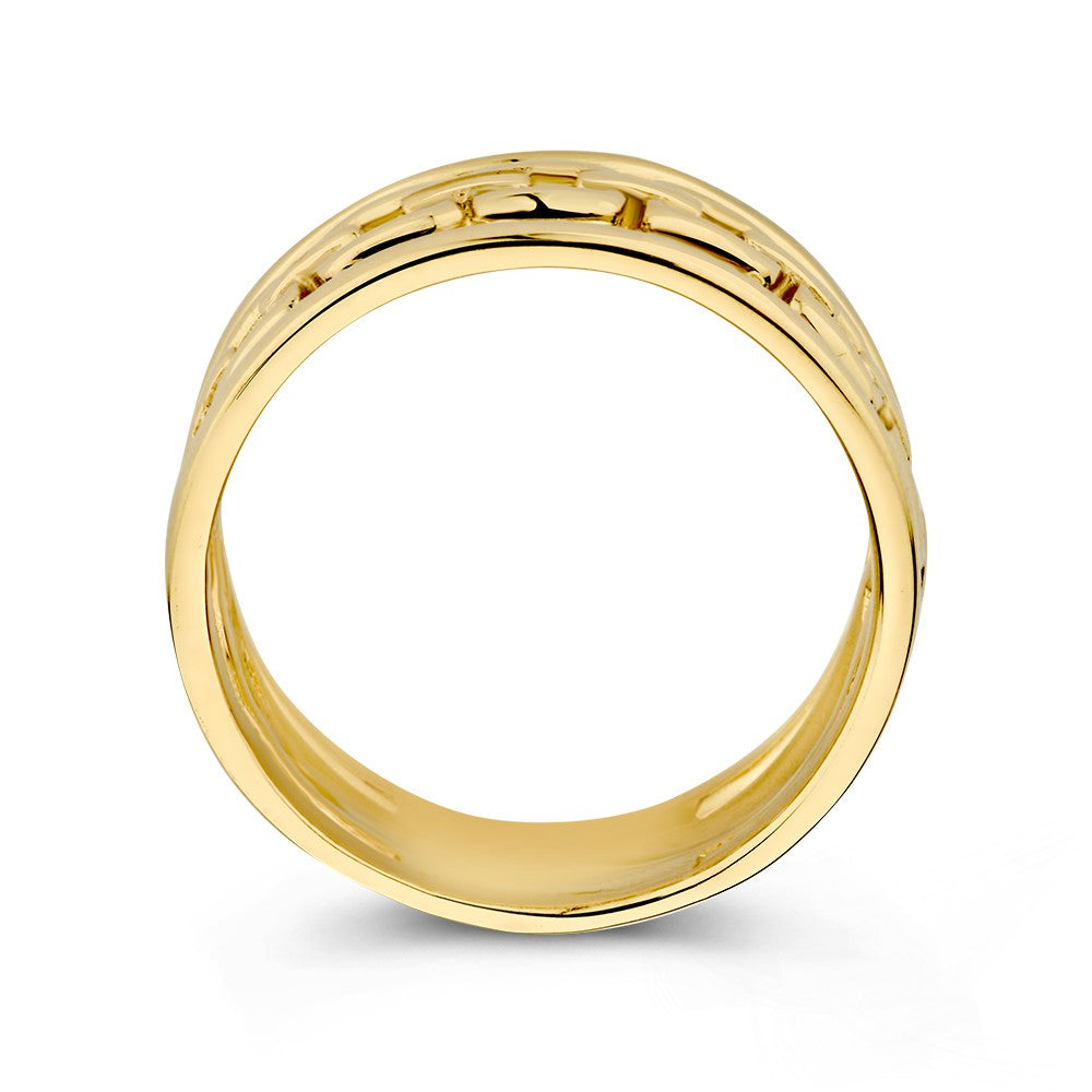 Anillo de oro amarillo