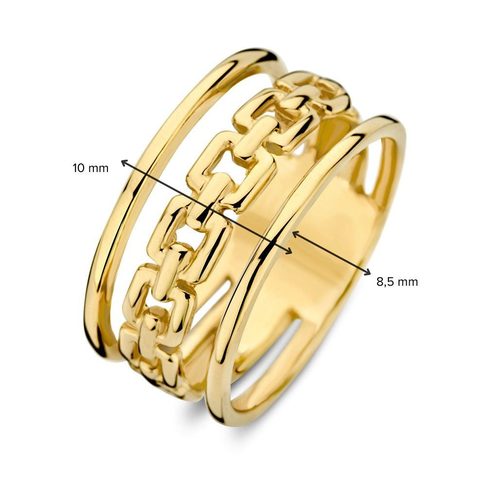 Anillo de oro amarillo