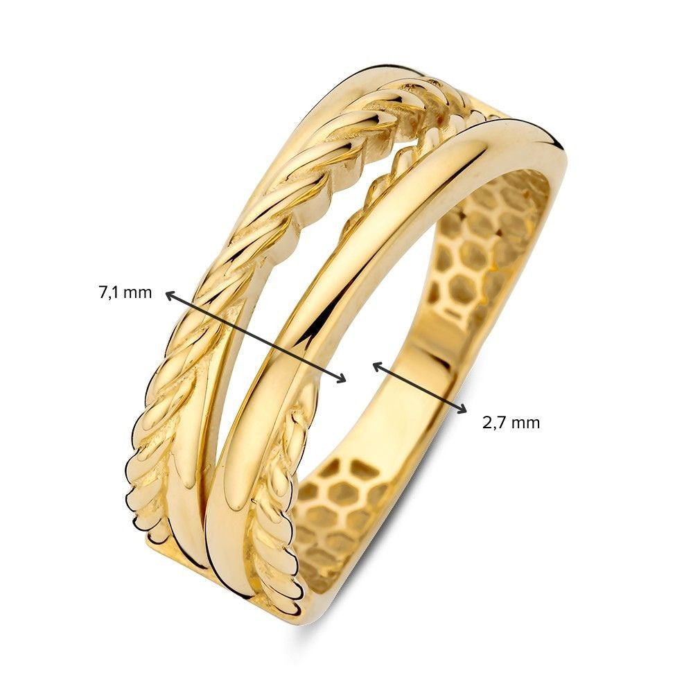 Anillo oro amarillo