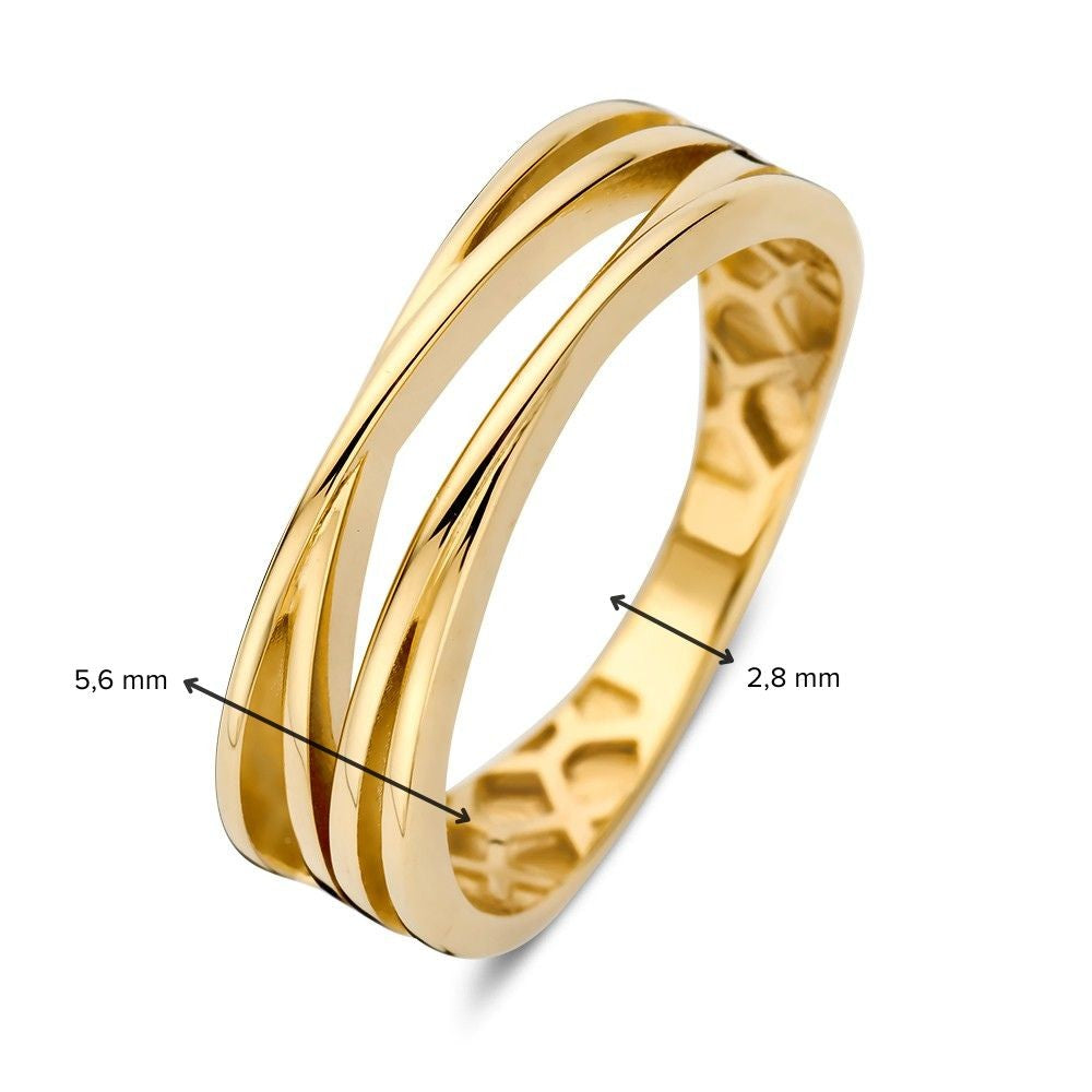 Anillo oro amarillo