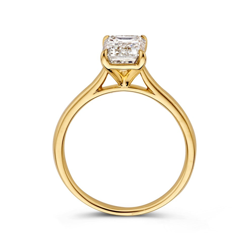 Ring Hazel 2,00 crt. geelgoud