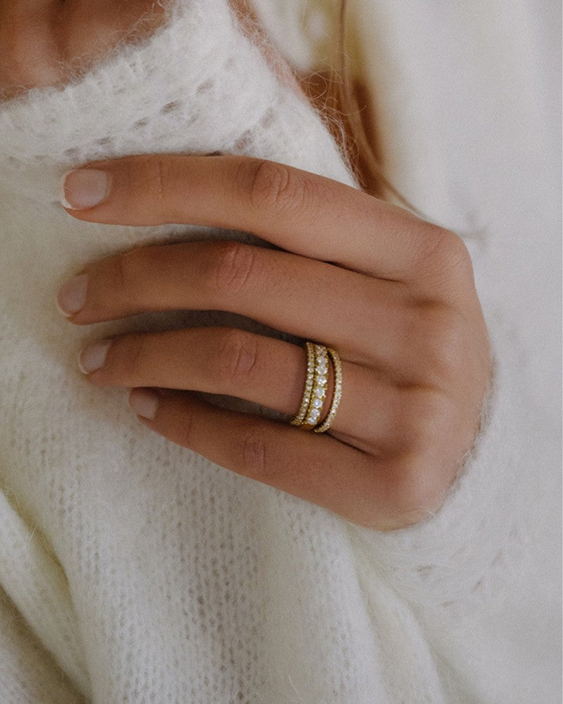 Anillo Millie 0,30 crt. oro amarillo