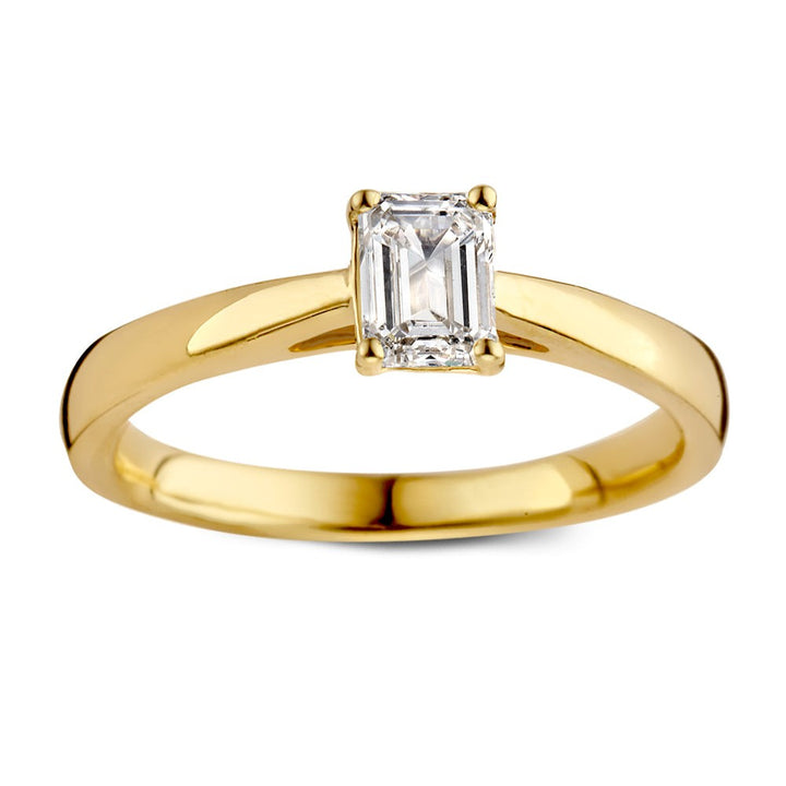Ring Nora 0,50 crt. geelgoud