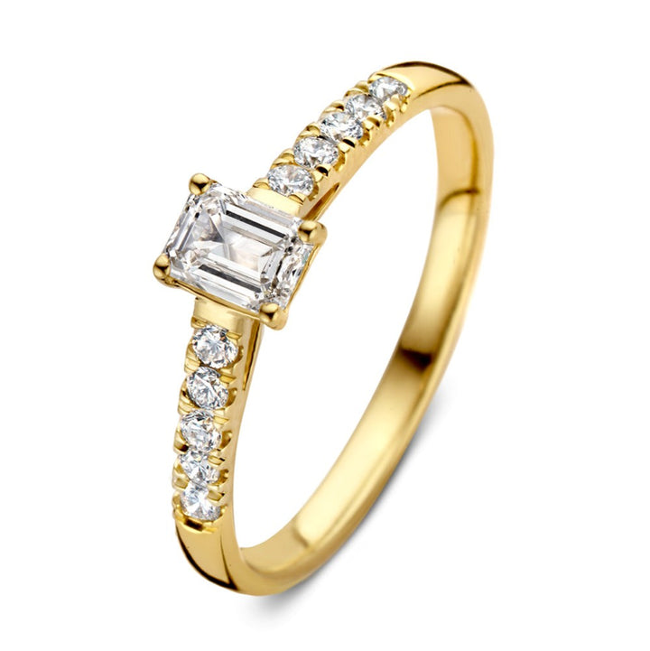 Ring Nora Royal 0,48 crt. geelgoud