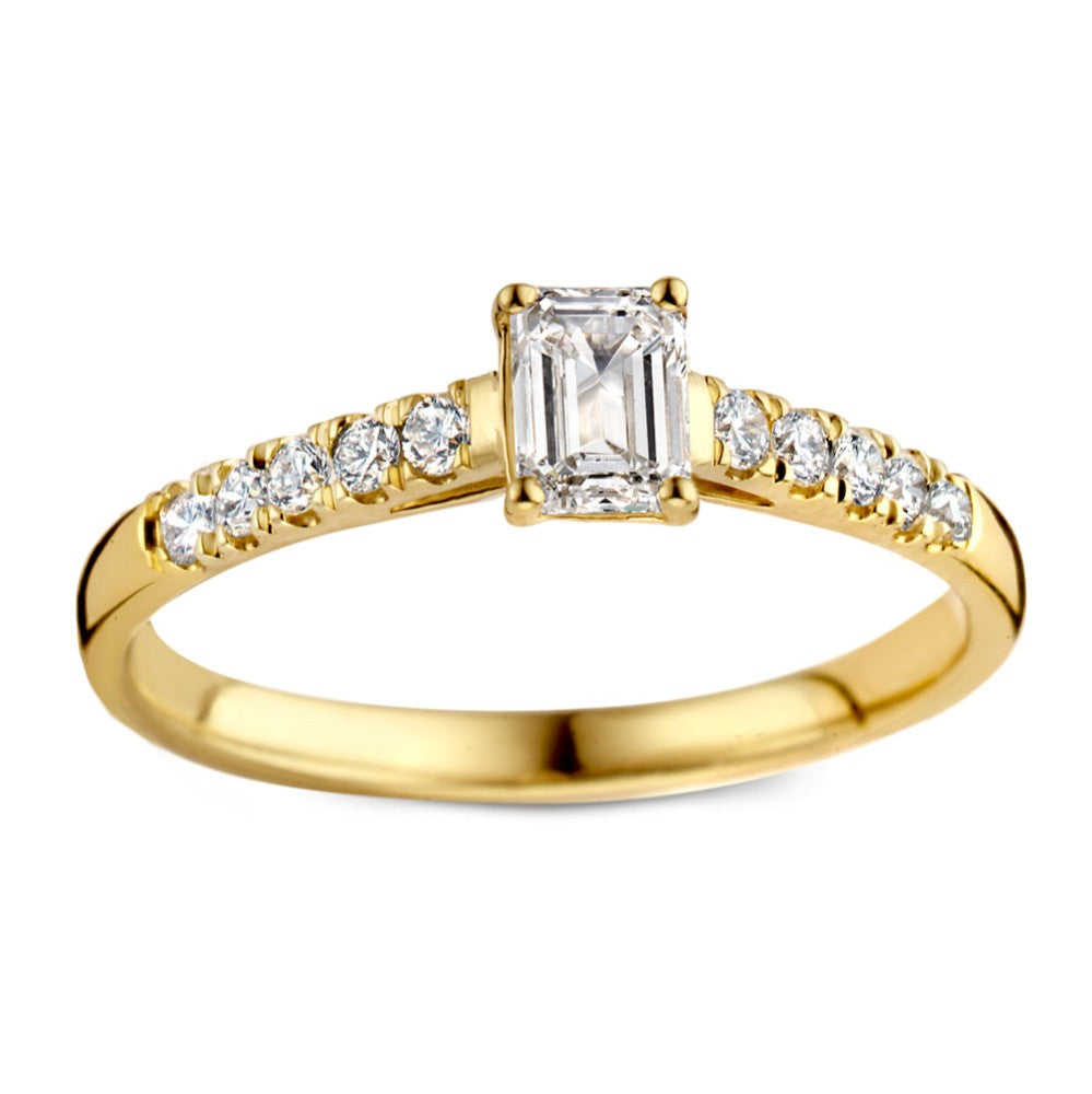 Ring Nora Royal 0,48 crt. geelgoud