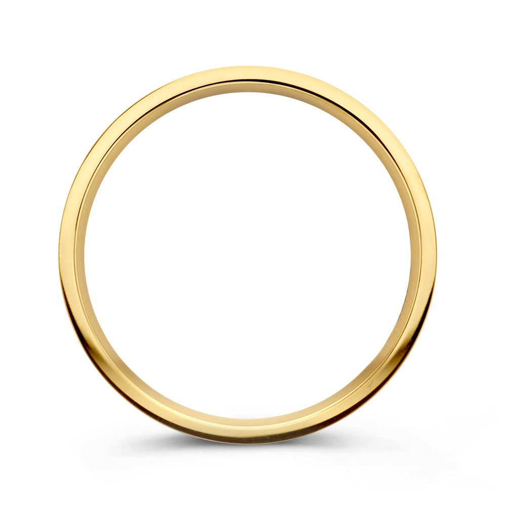 Anillo Sam 3mm oro amarillo