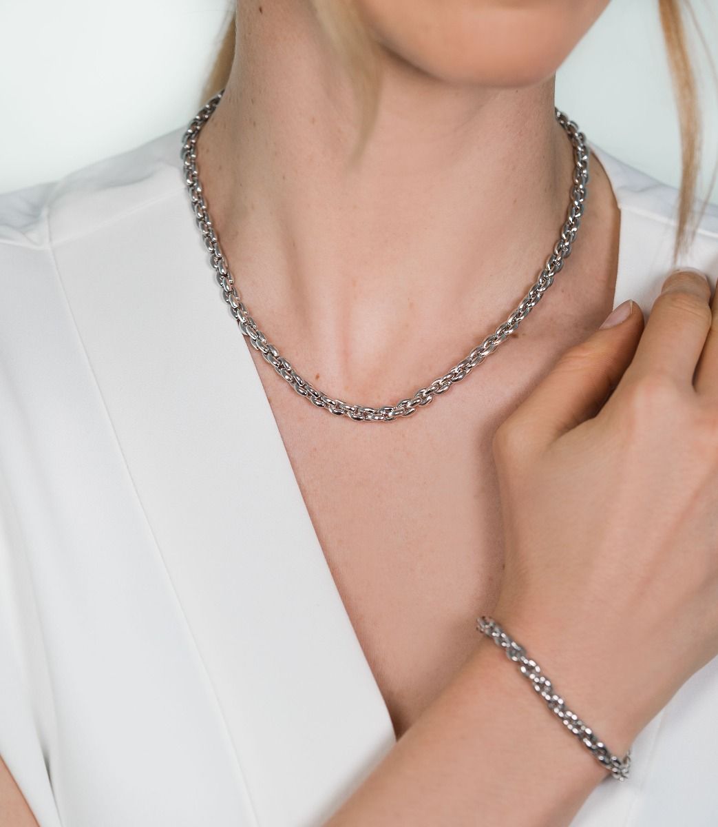 Collar de plata Zic1205
