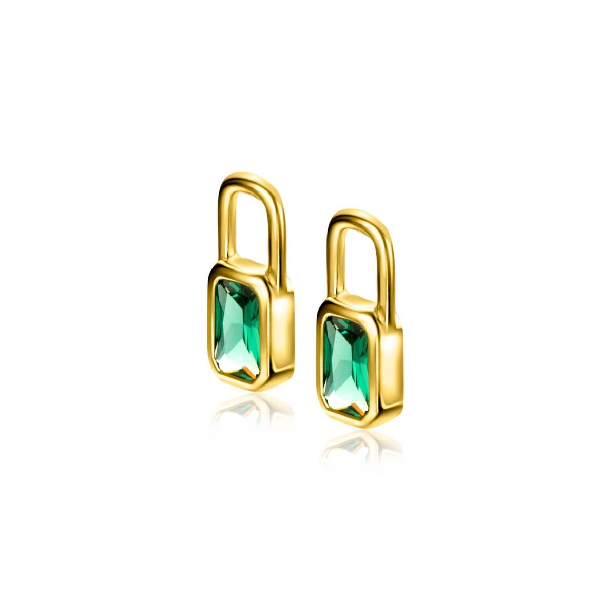Zinzi Pendientes Chapado en Oro Zich2307