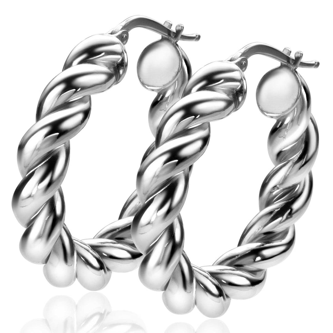 Zinzi Oorbellen Zilver Zio2284