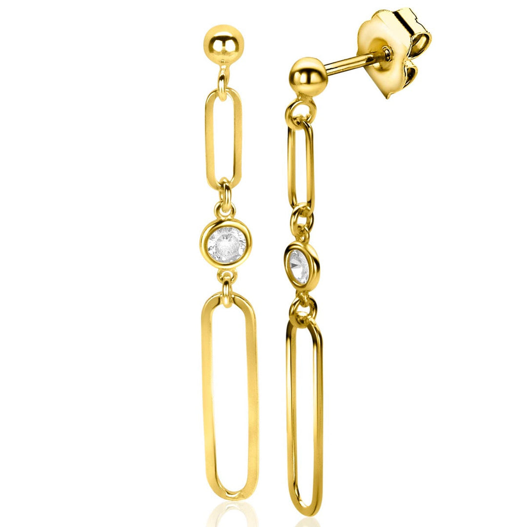 Zinzi Oorbellen Gold Plated Zio2364 Y