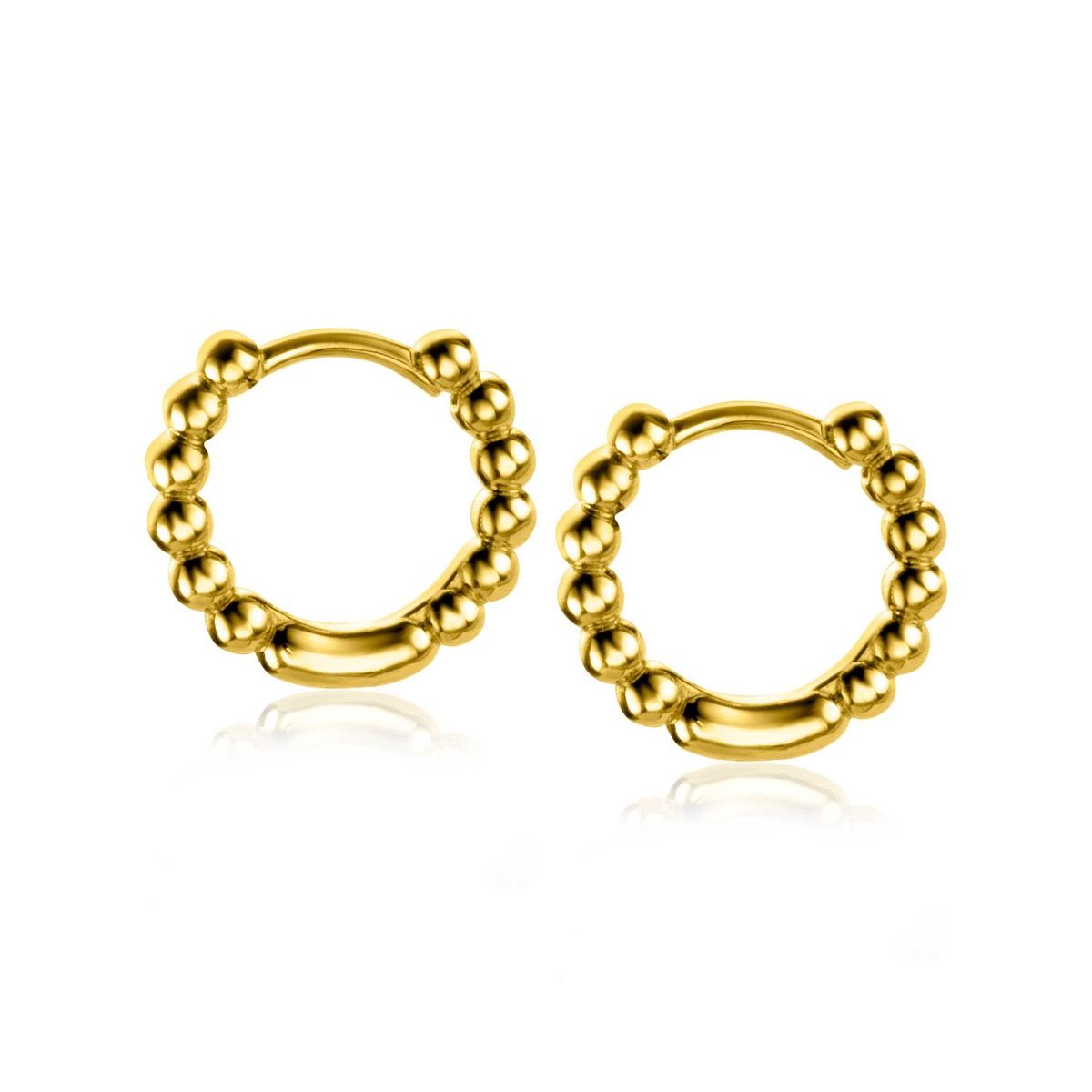 Pendientes Chapado en Oro Zio923 G