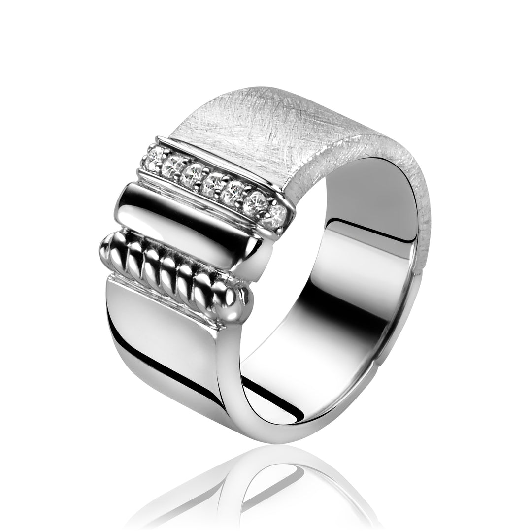 Zinzi Ring Zilver Mvr6
