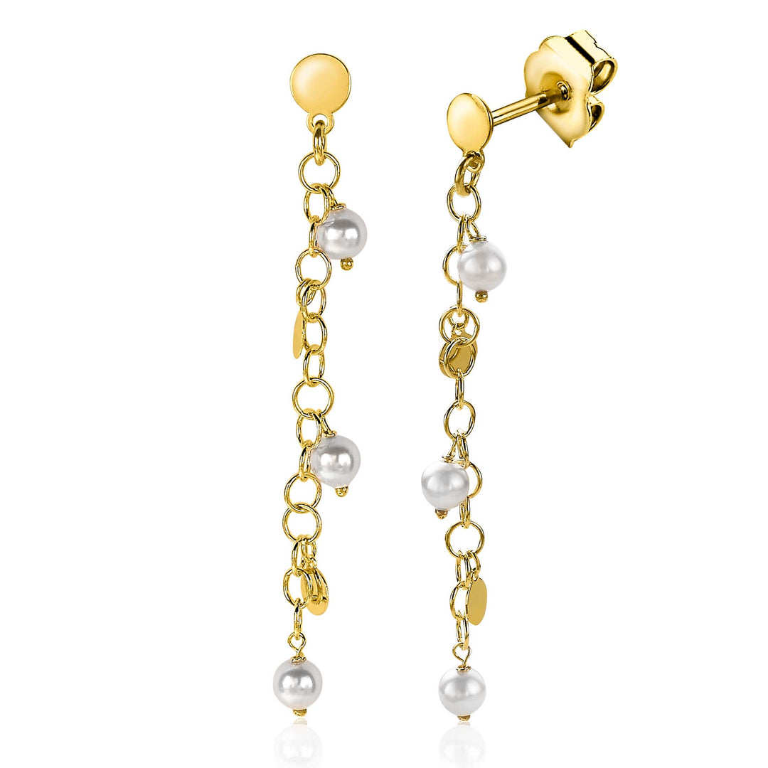 Zinzi Oorbellen Gold Plated Zio2186 G
