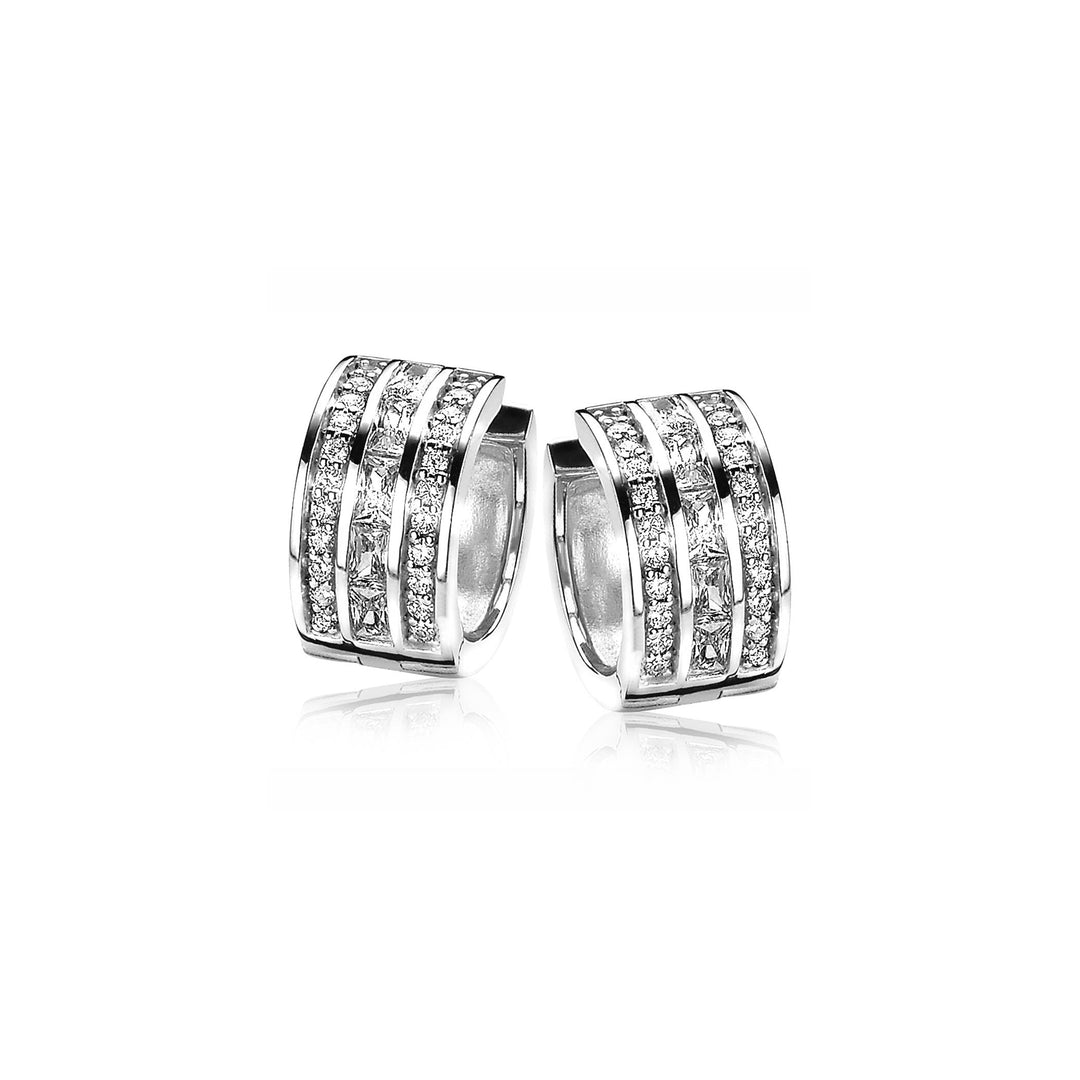 Zinzi Oorbellen Zilver Zio1264