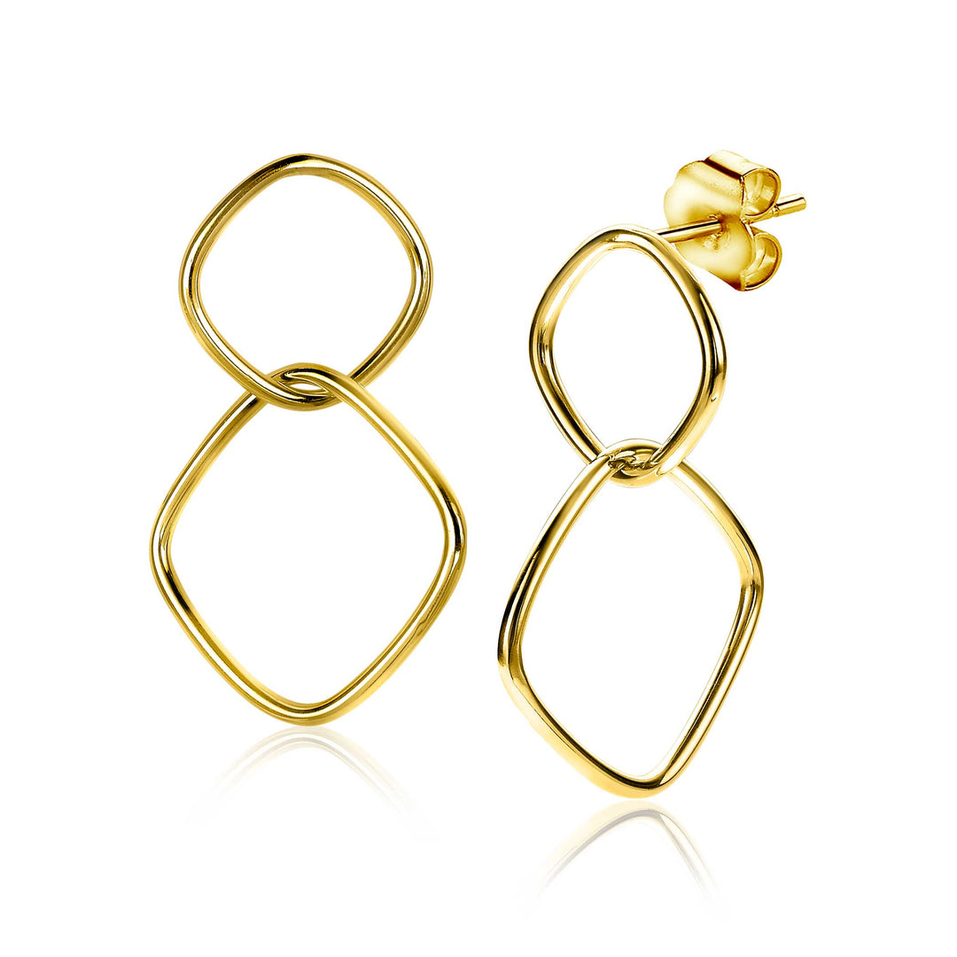 Zinzi Oorbellen Gold Plated Zio2096 G