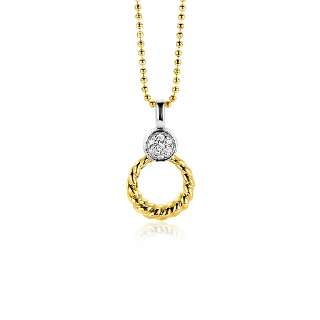 Zinzi Hangers Gold Plated Zih2390 Y