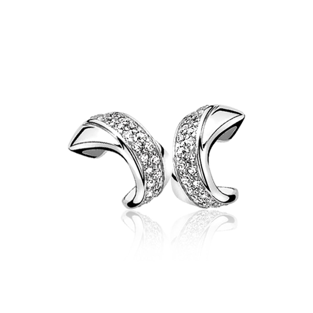 Zinzi Oorbellen Zilver Zio804