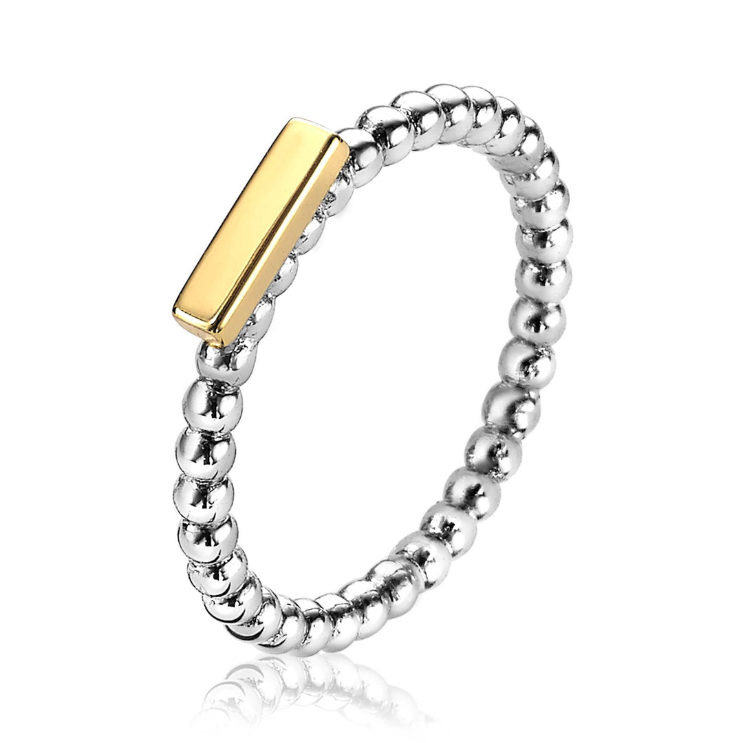 Zinzi Ring Gold Plated Zir1970