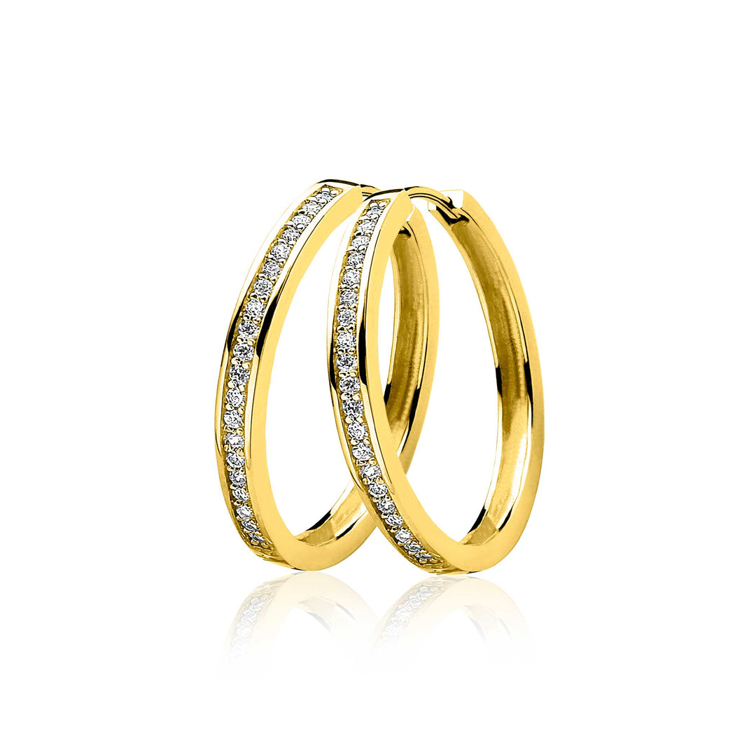 Zinzi Oorbellen Gold Plated Zio193 Y