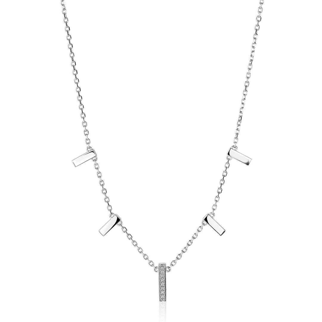 Zinzi Ketting Zilver Zic1762