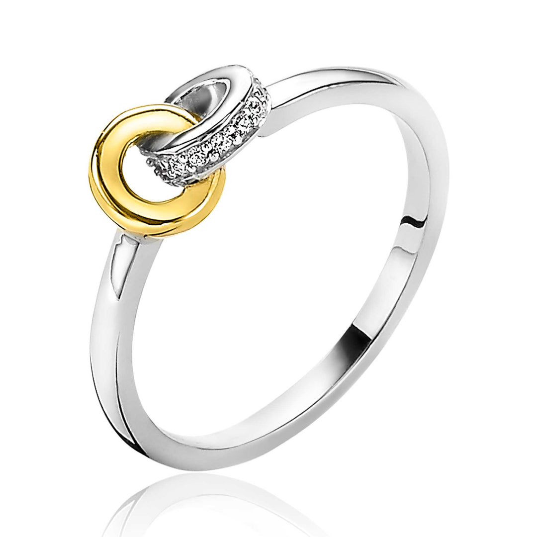 Zinzi Ring Gold Plated Zir2102