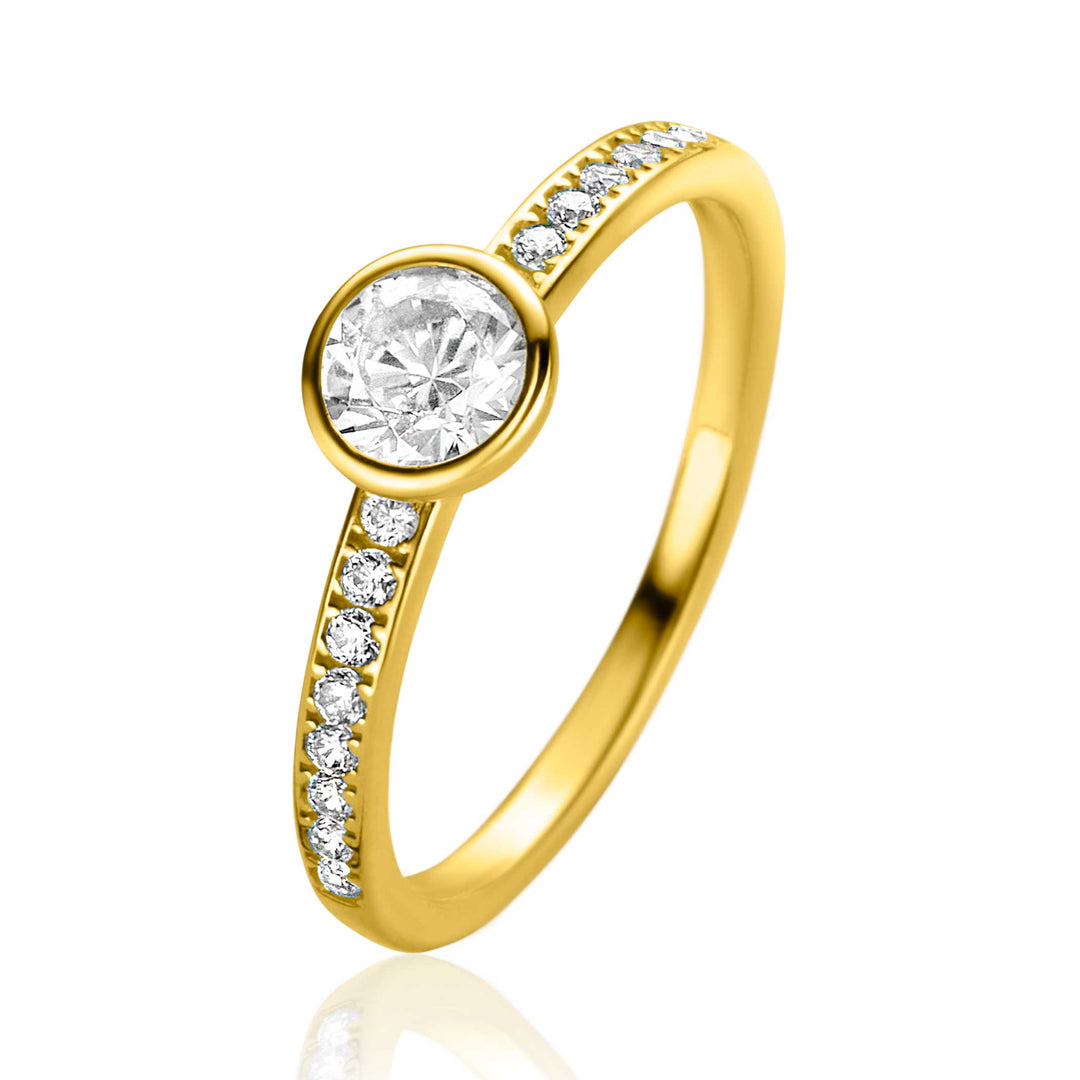 Zinzi Ring Goud Zgr463