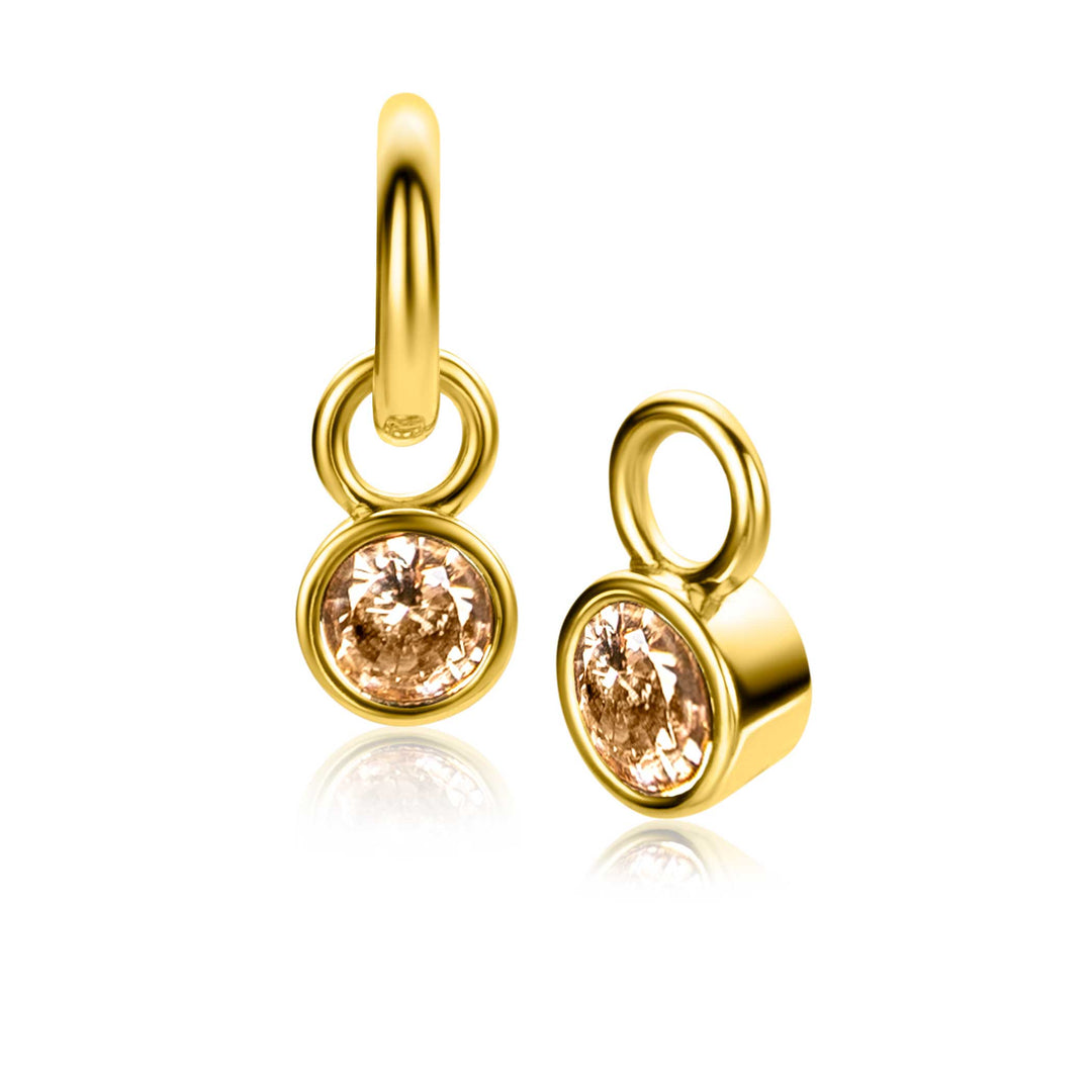 Zinzi Oorbellen Gold Plated Zich Nov