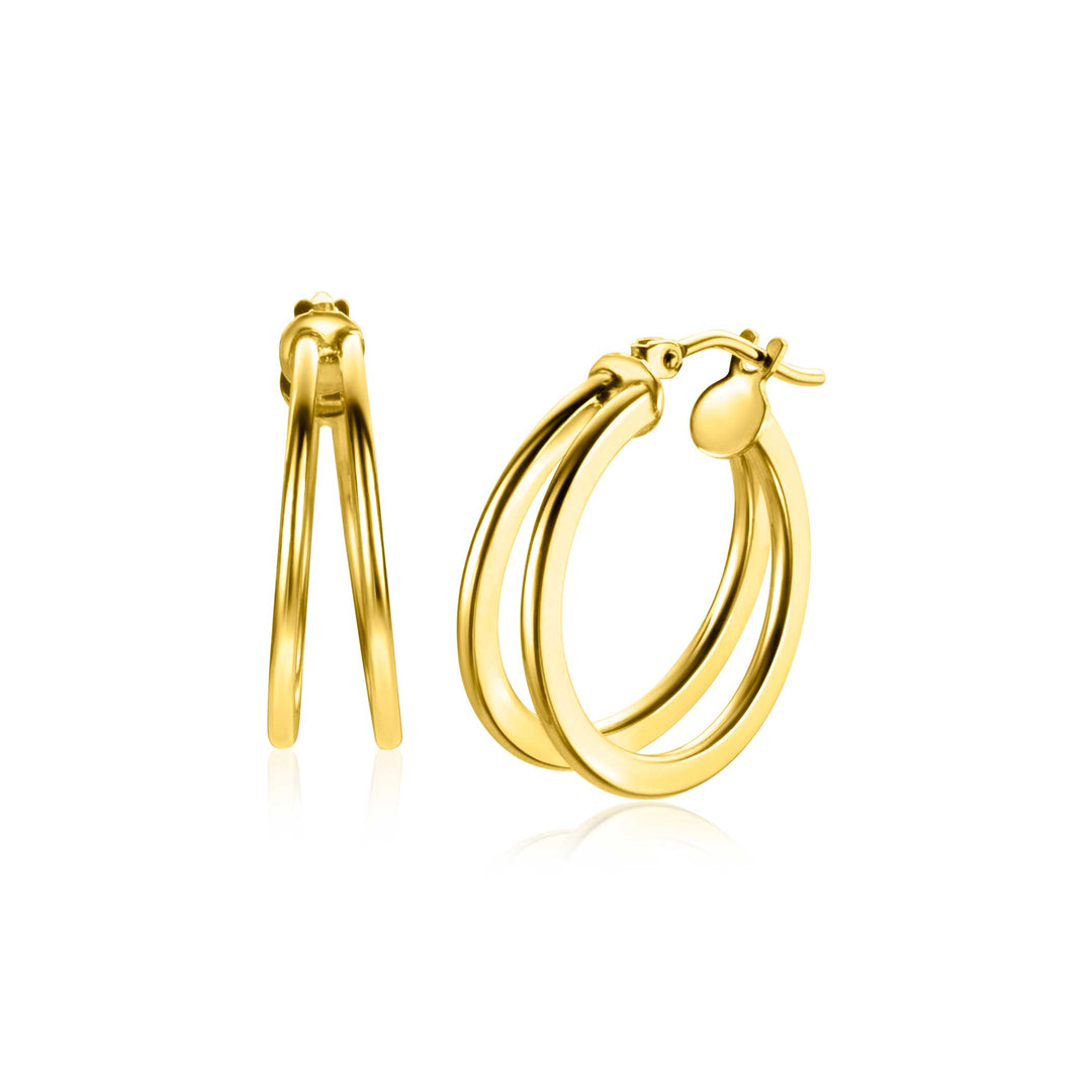 Zinzi Oorbellen Goud Zgo338