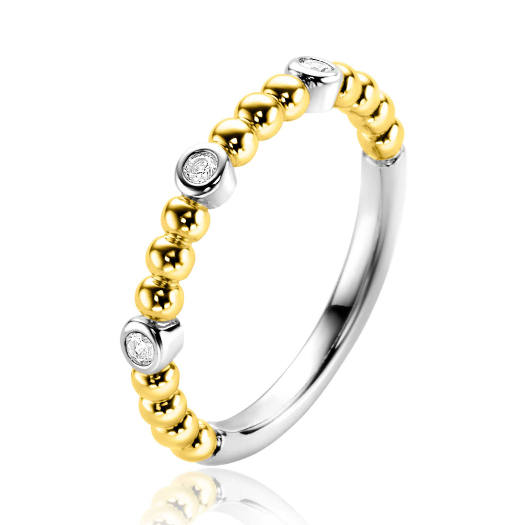 Zinzi Ring Gold Plated Zir2569