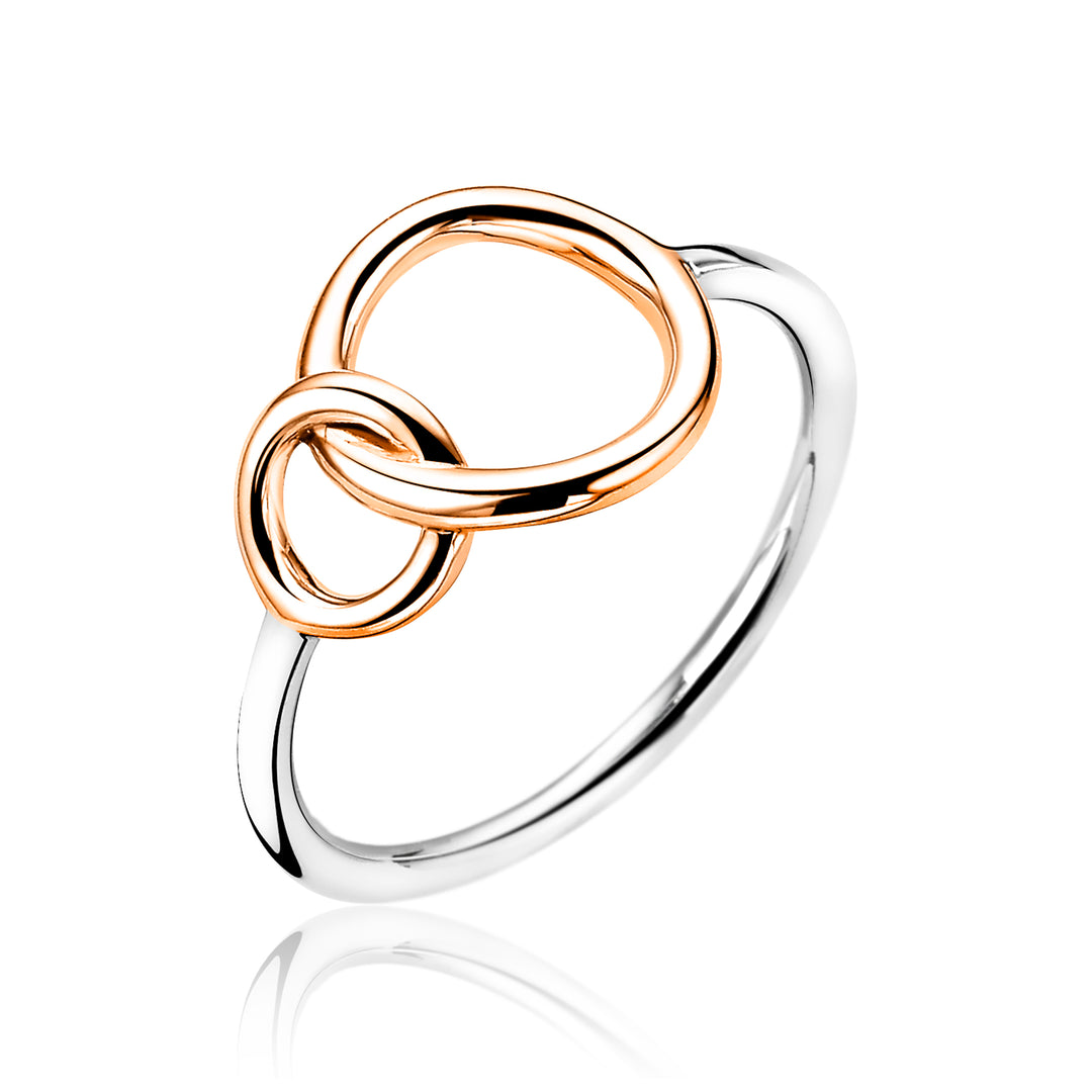 Zinzi Ring Gold Plated Zir1278 R