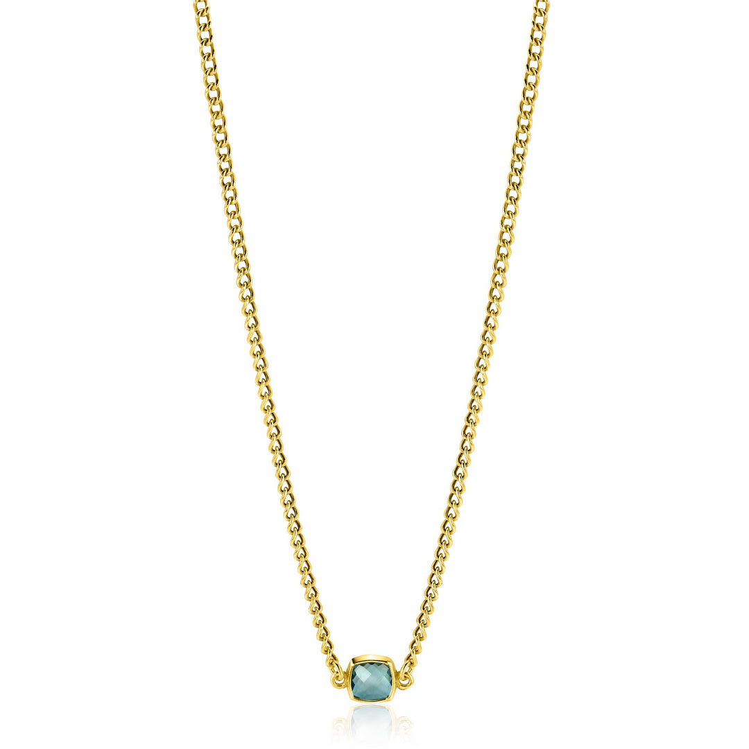 Zinzi Ketting Gold Plated Zic2417 G