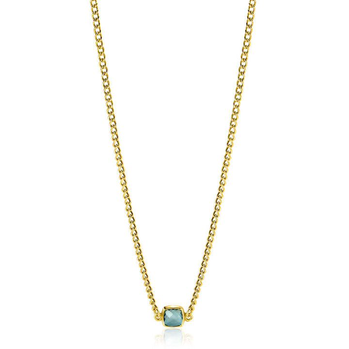 Zinzi Ketting Gold Plated Zic2417 G