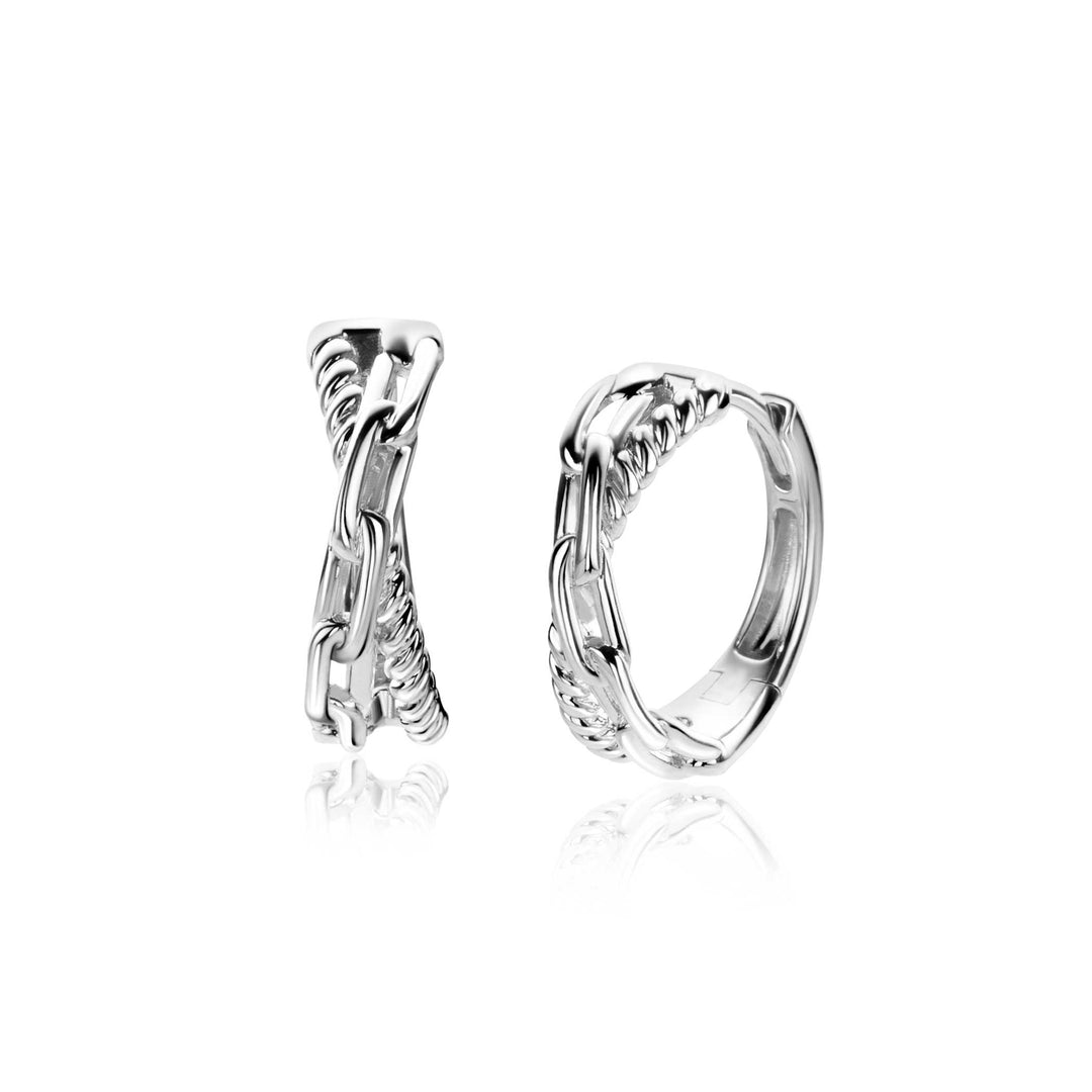 Zinzi Oorbellen Zilver Zio2544