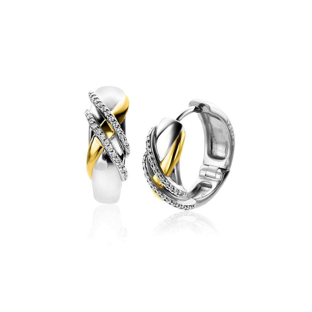 Zinzi Oorbellen Gold Plated Zio2243