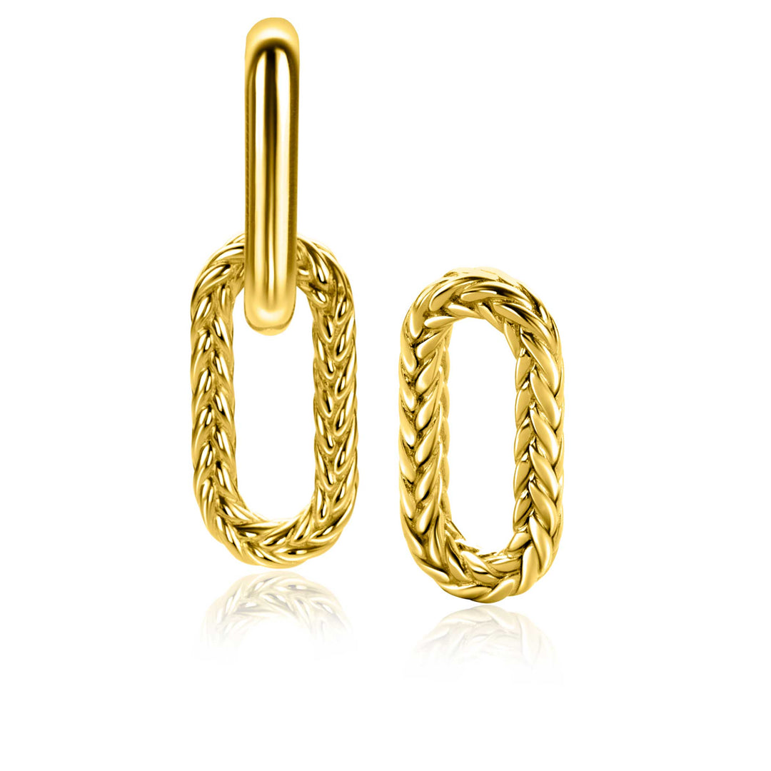 Zinzi Oorbellen Gold Plated Zich2553 G