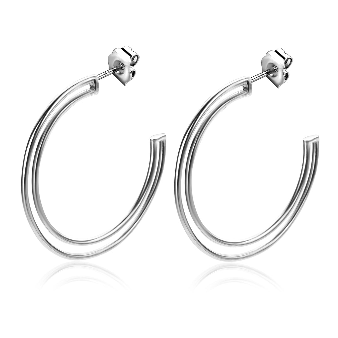 Zinzi Oorbellen Zilver Zio2421 L